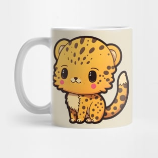 Big head Cheetah cub Mug